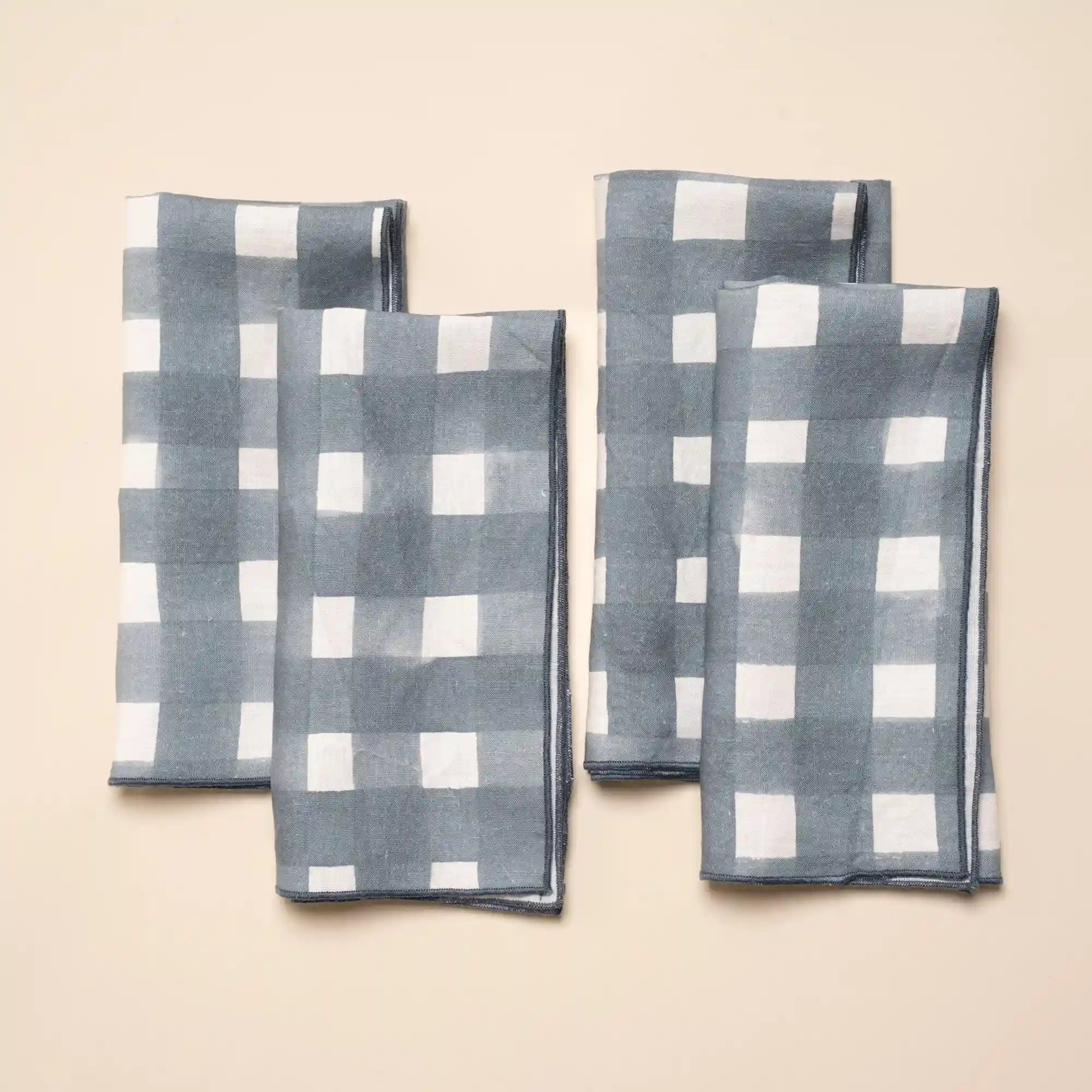 Crosshatch Linen Napkins, Set of 4 Secondary image