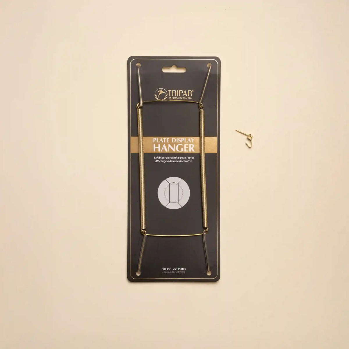 Brass Plate Hanger Main image