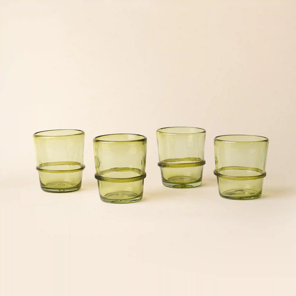 Banded Glassware