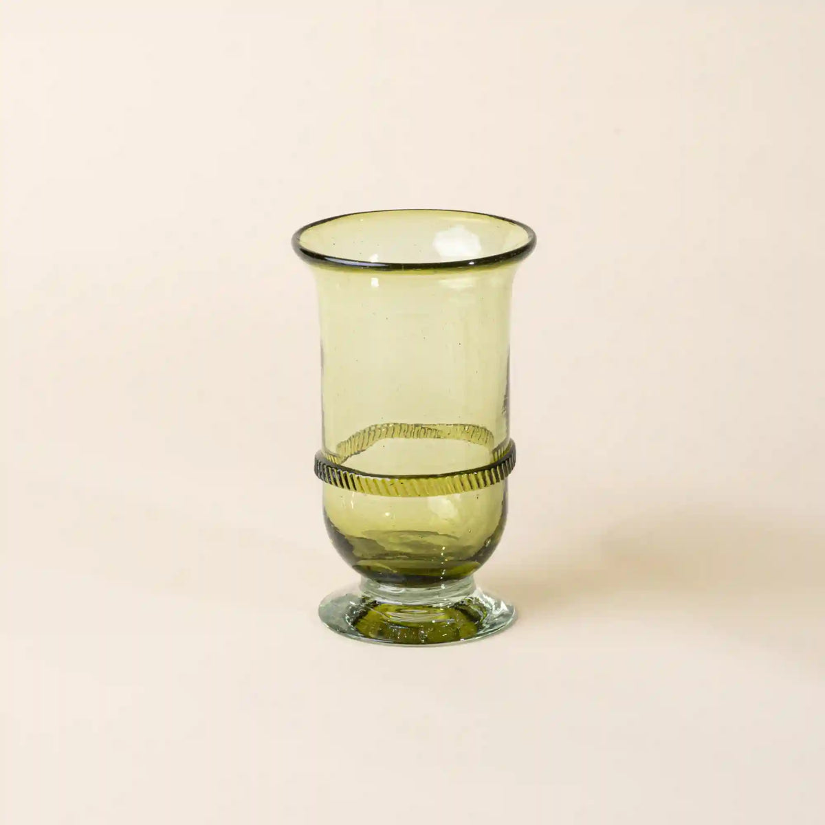 Banded Glass Tall Vase Main image