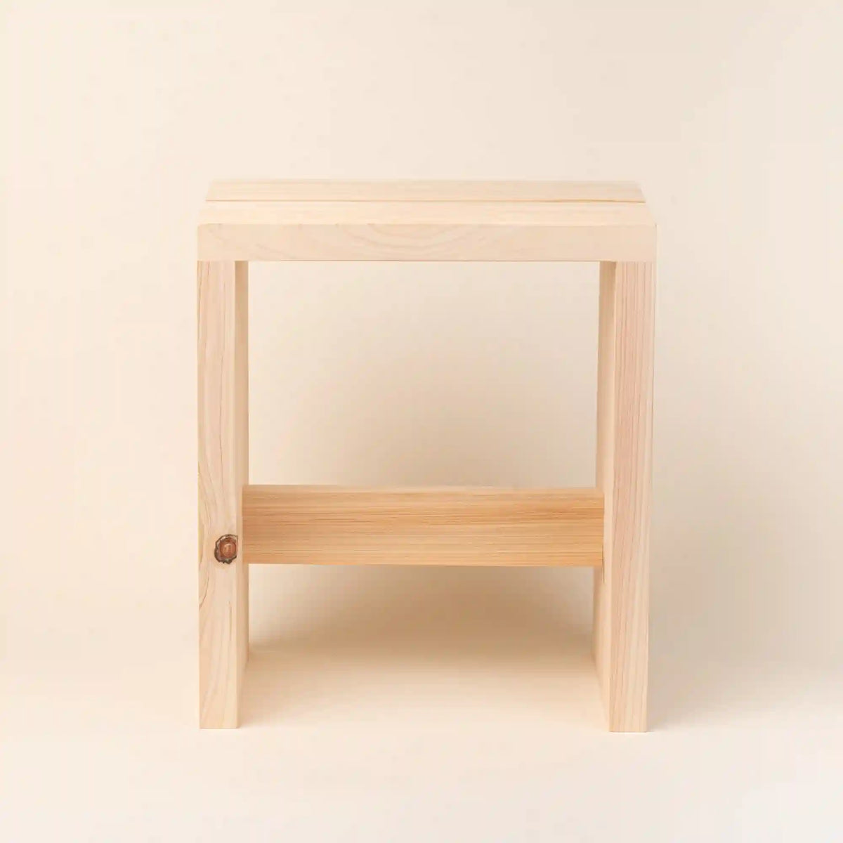 Hinoki Bath Stool Main image