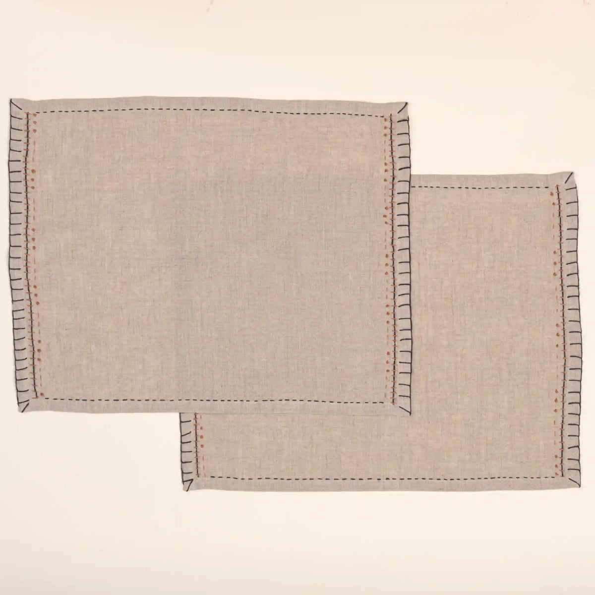 Stitched Placemats, Set of 2 Main image