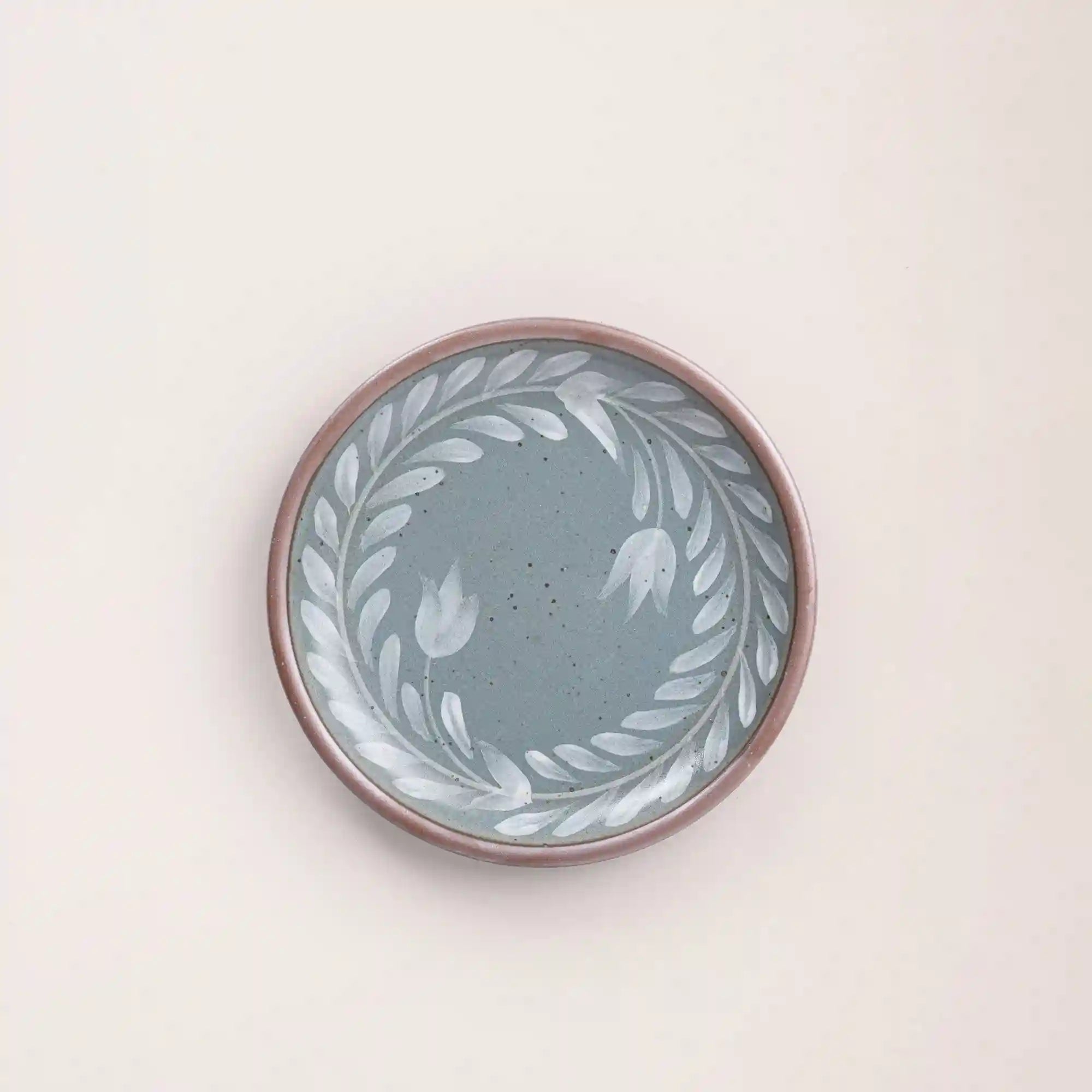 Hand Painted Side Plate, Tulip Crown Secondary image