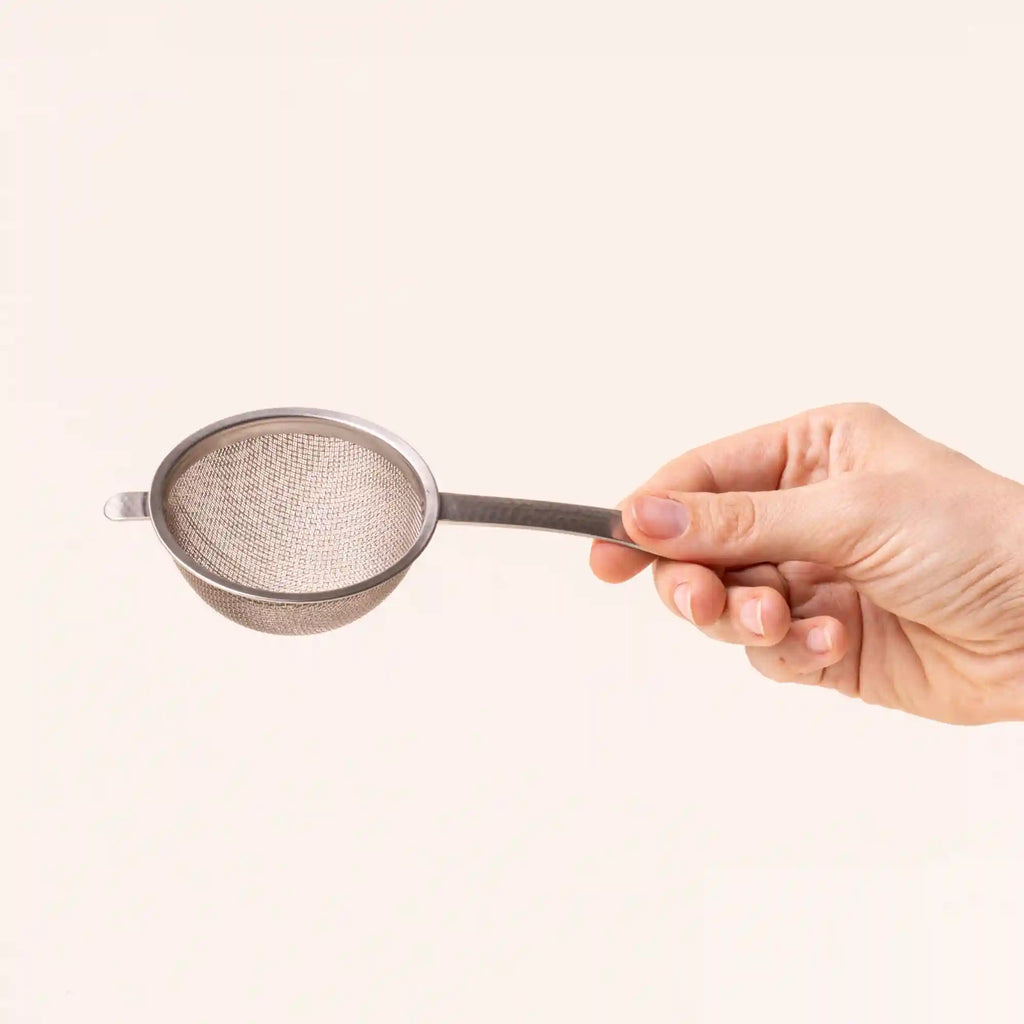 Hammered Steel Strainer