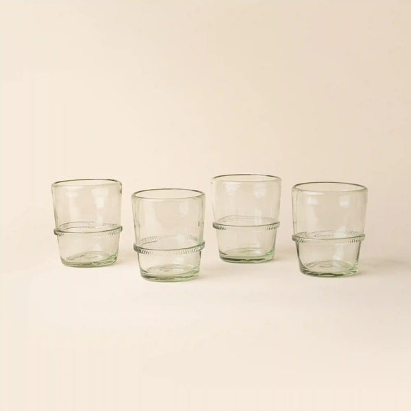 Banded Glassware