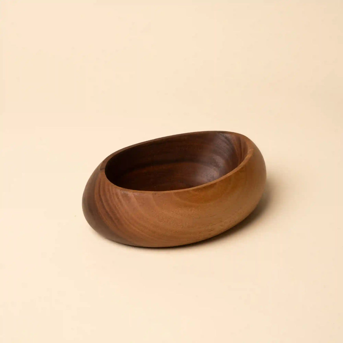 Sculptural Wood Catchall Main image