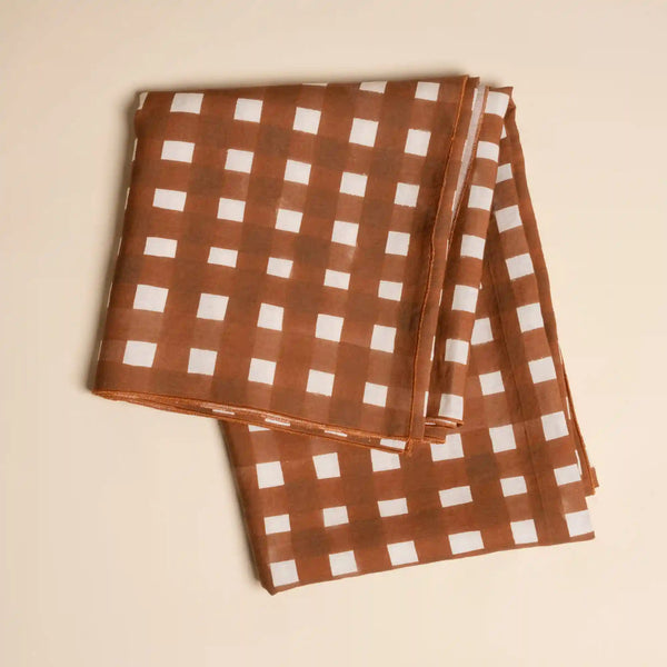 Crosshatch Linen Tablecloth