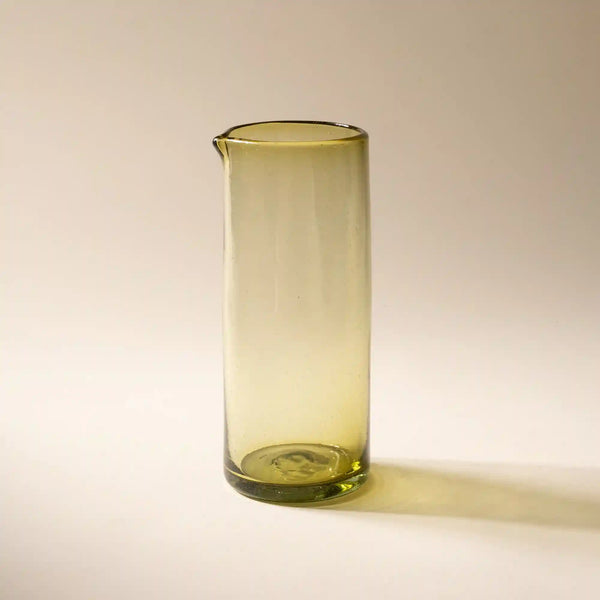 Handblown Glass Pitcher