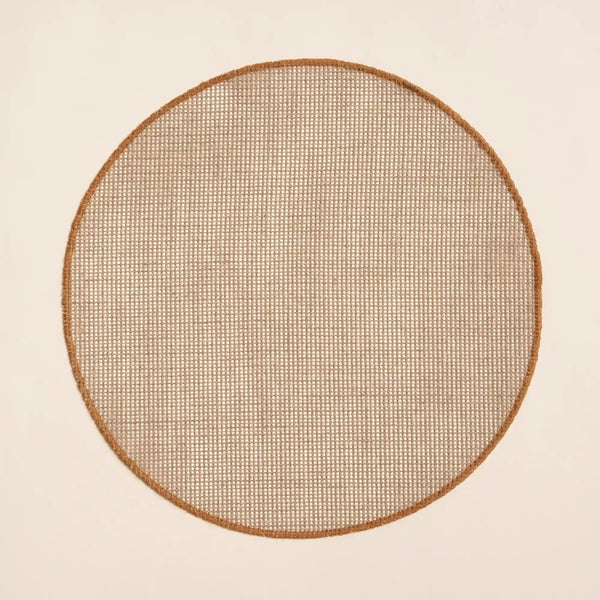 Quadrille Round Placemat