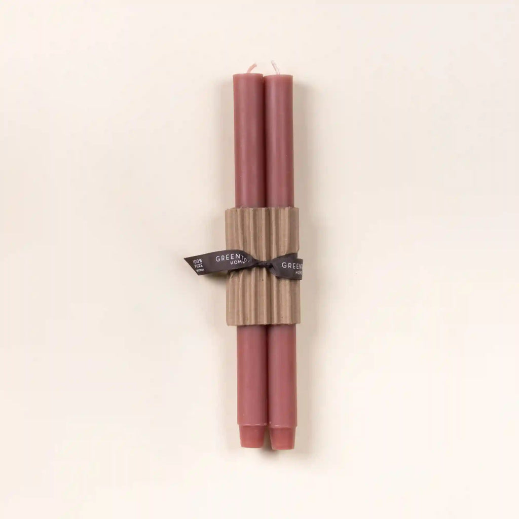 Beeswax Church Tapers, Set of 2