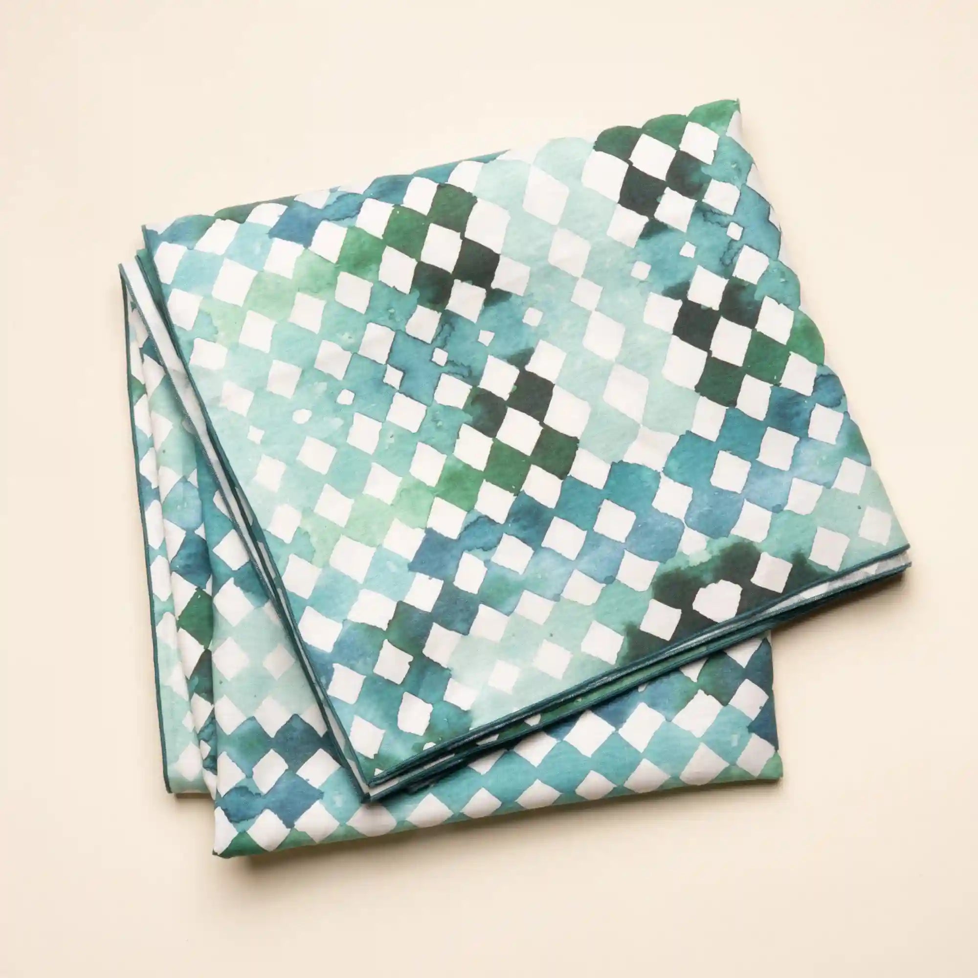 Watercolor Diamonds Tablecloth Secondary image