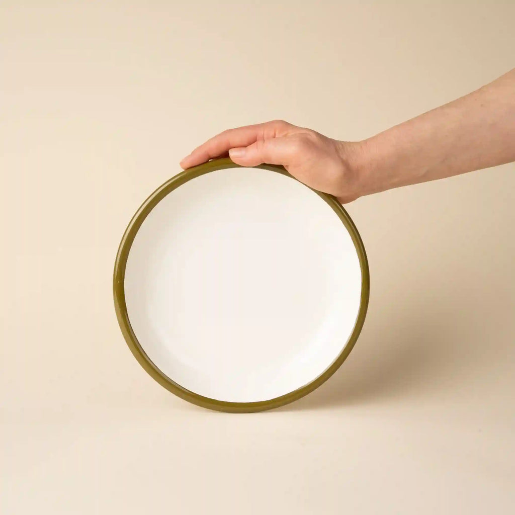Solid Enamel Side Plate