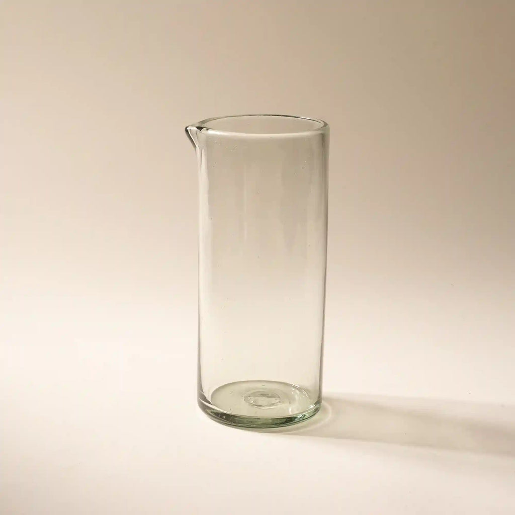 Handblown Glass Pitcher