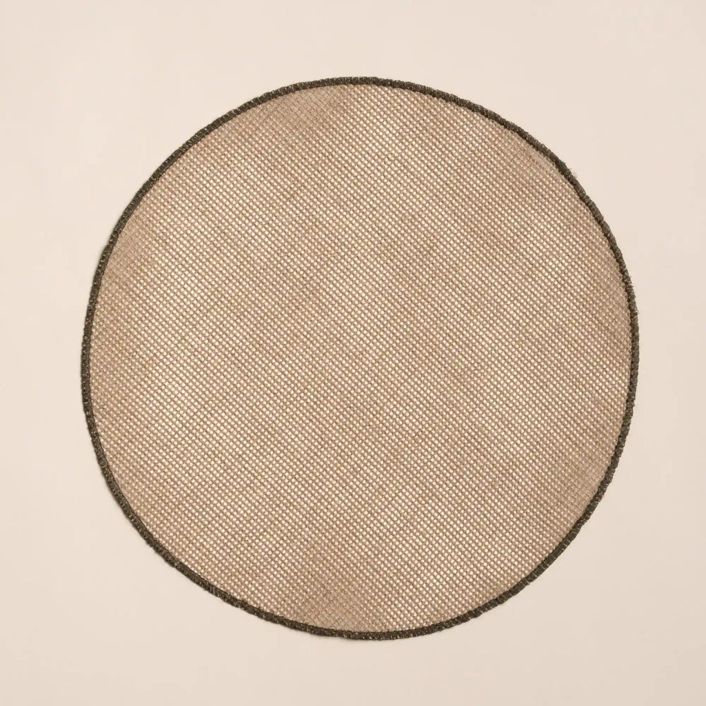 Quadrille Round Placemat