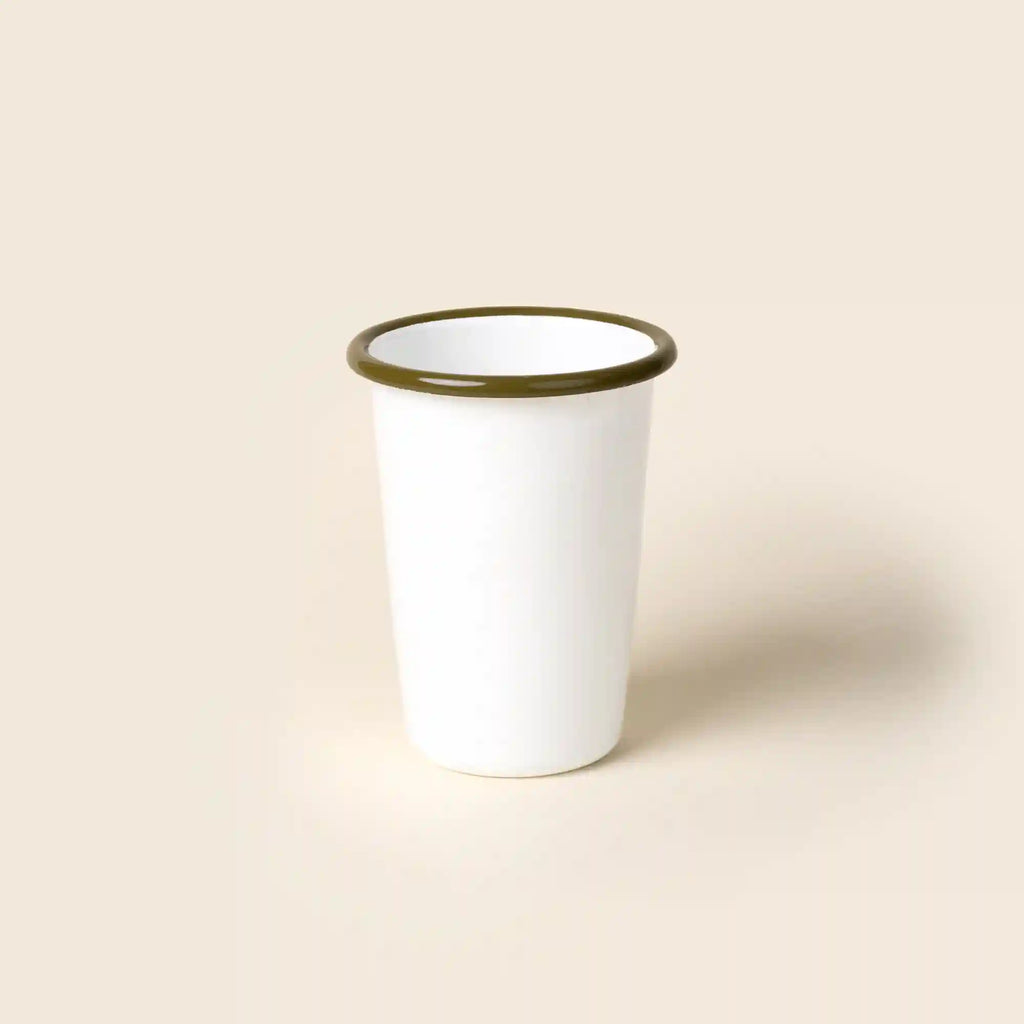 Solid Enamel Large Tumbler
