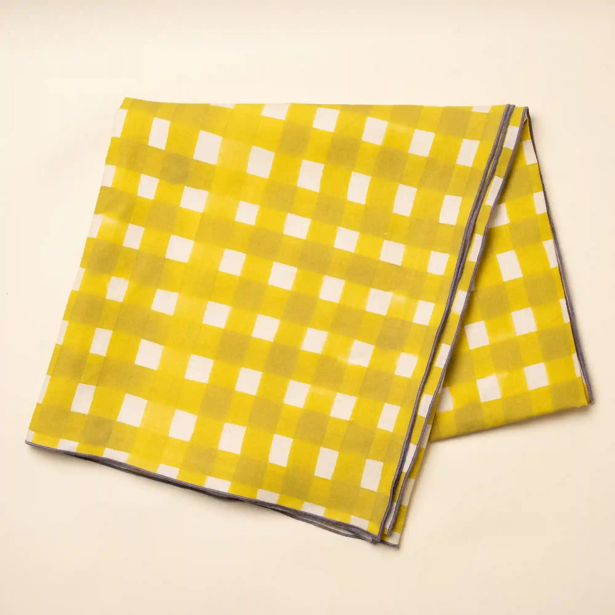 Crosshatch Linen Tablecloth Main image