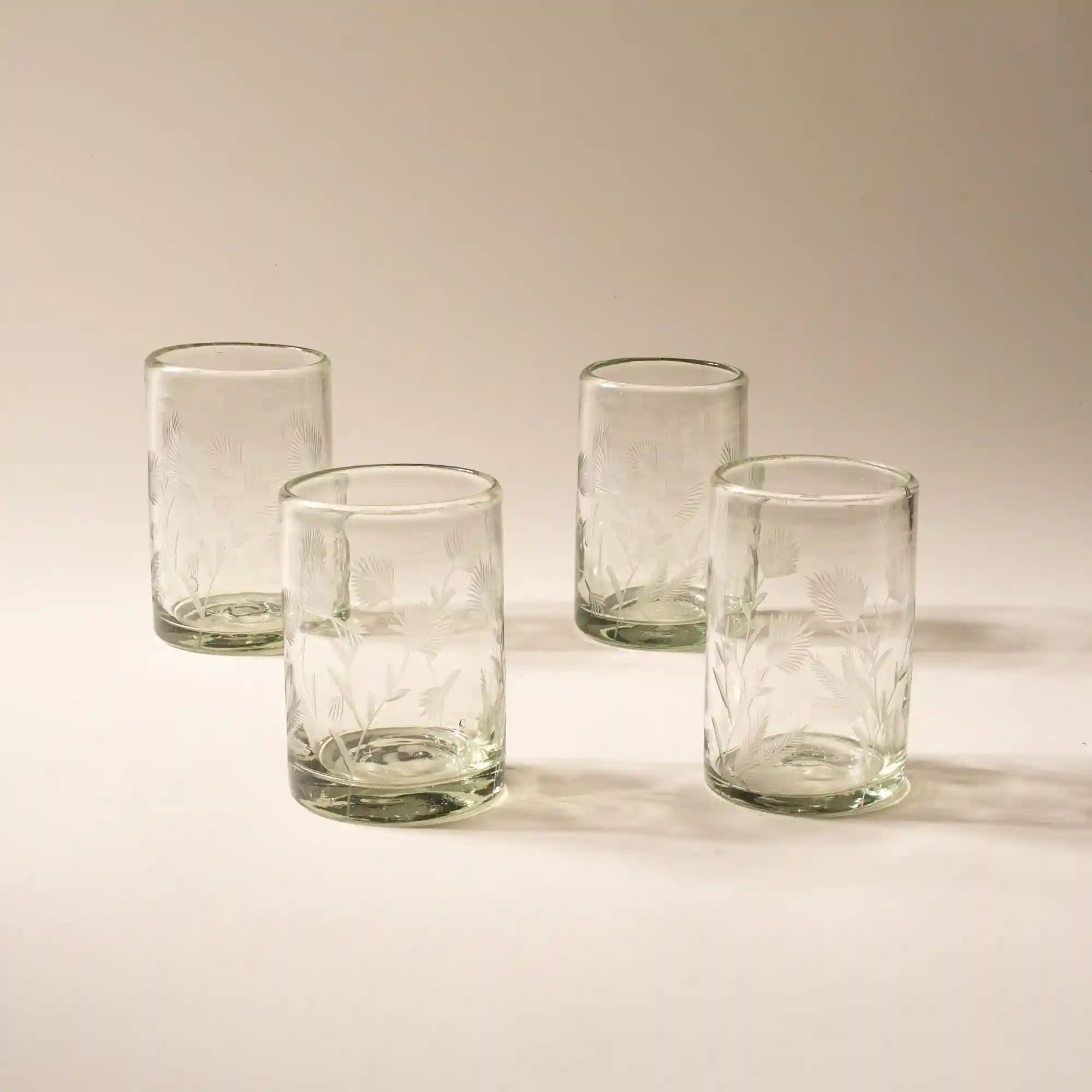 Etched Thistle Tumblers Secondary image