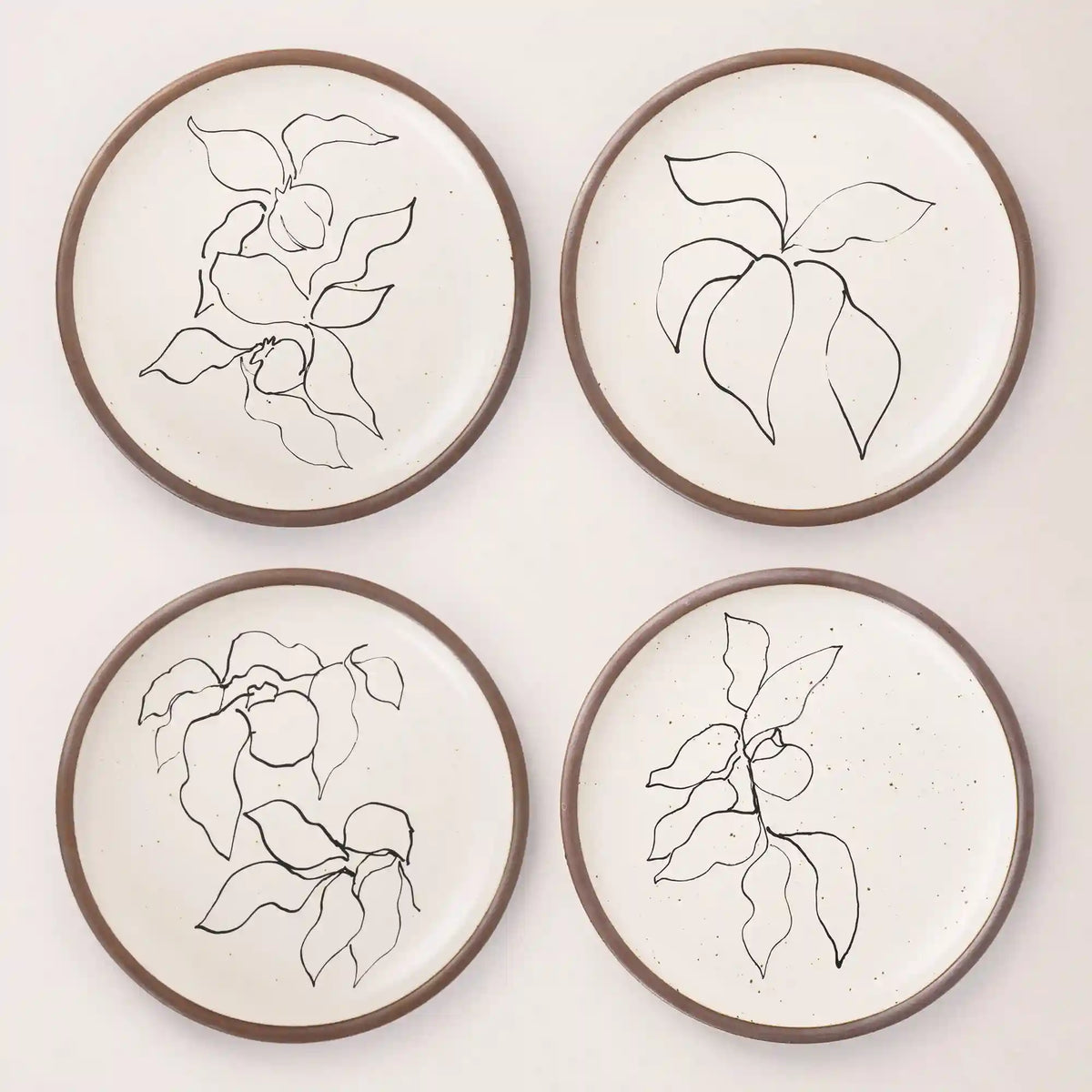 Dinner Plate Set, Illustrations from Verve, I-IV Main image