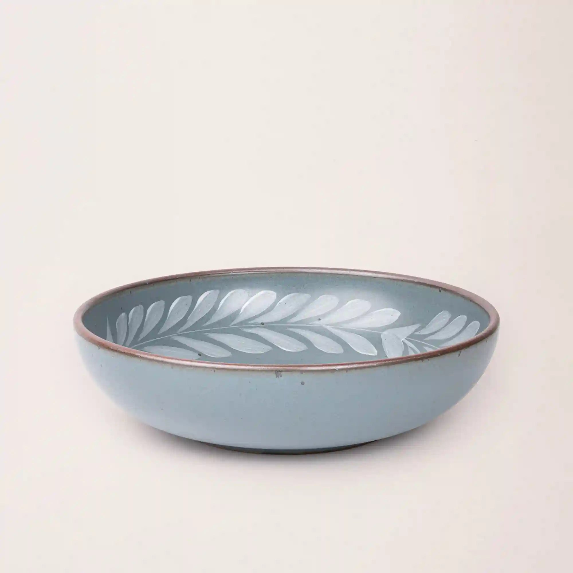 Hand Painted Weeknight Serving Bowl, Tulip Crown Secondary image