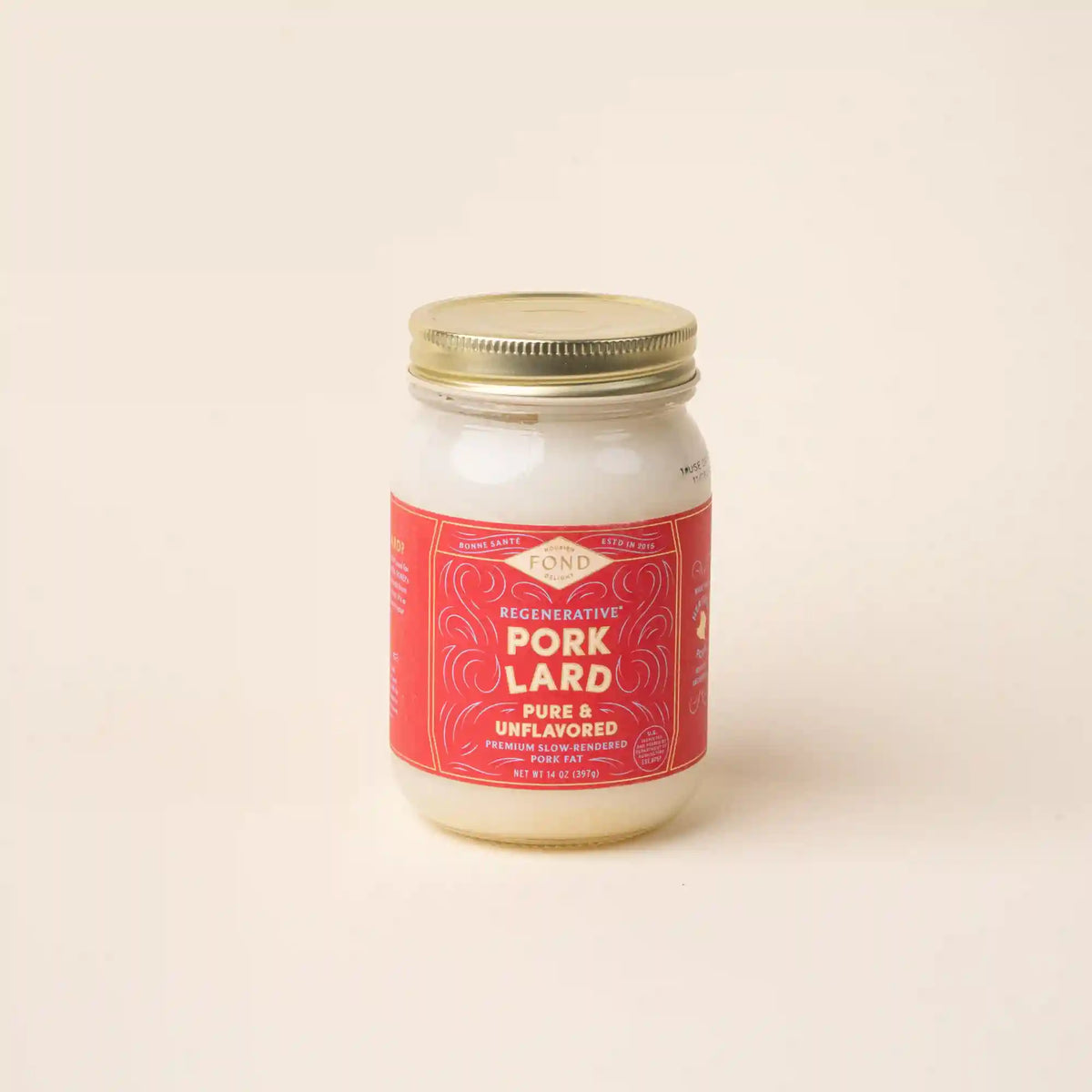 Regenerative Pork Lard Main image