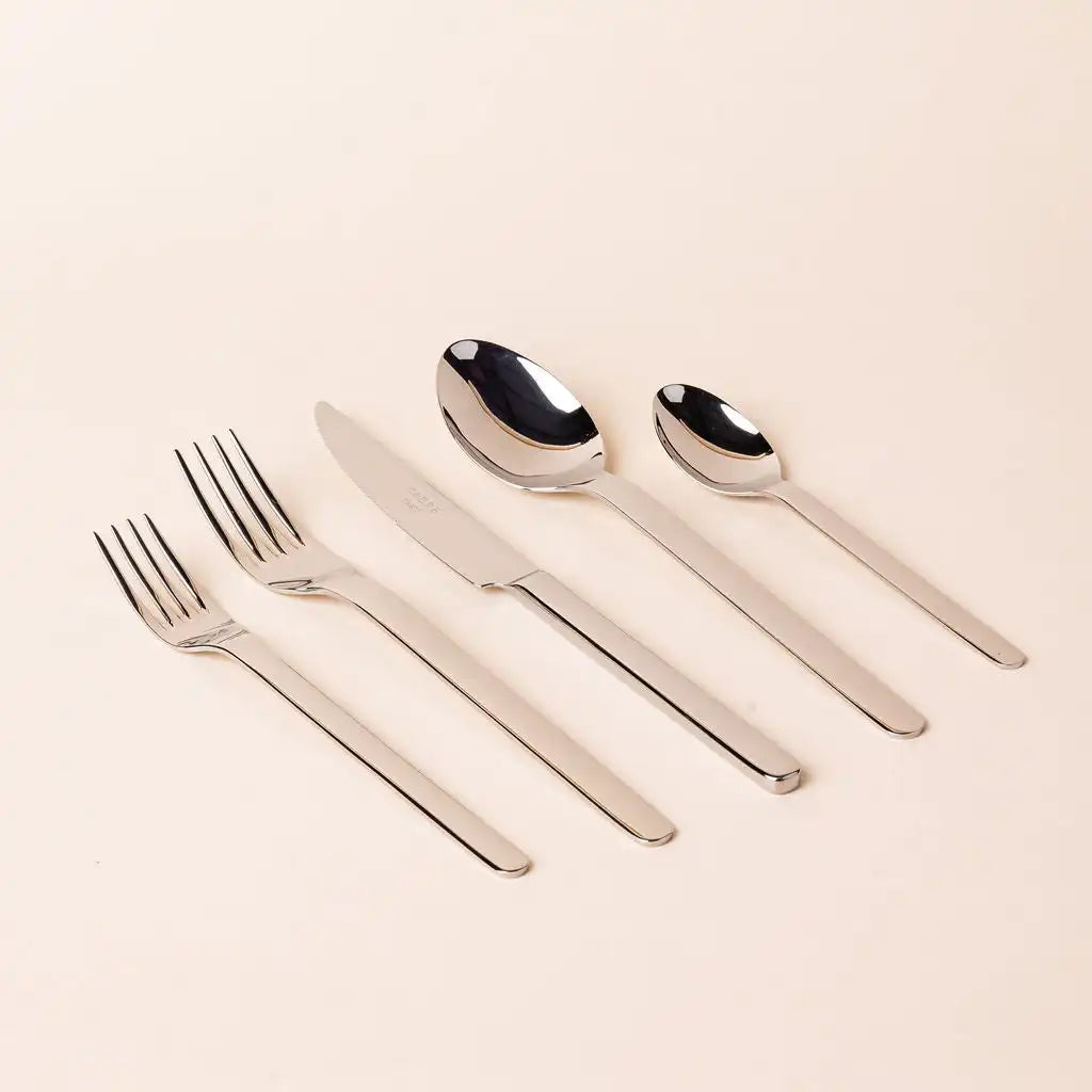 Loft Steel Flatware, 5-Piece Set Secondary image