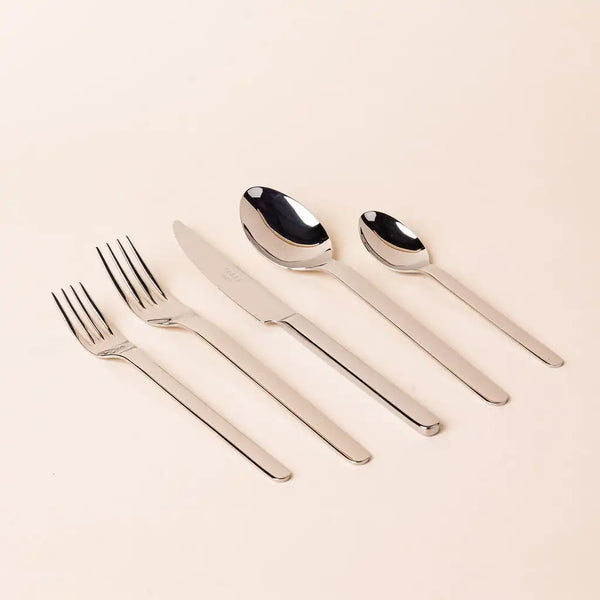 Loft Steel Flatware, 5-Piece Set