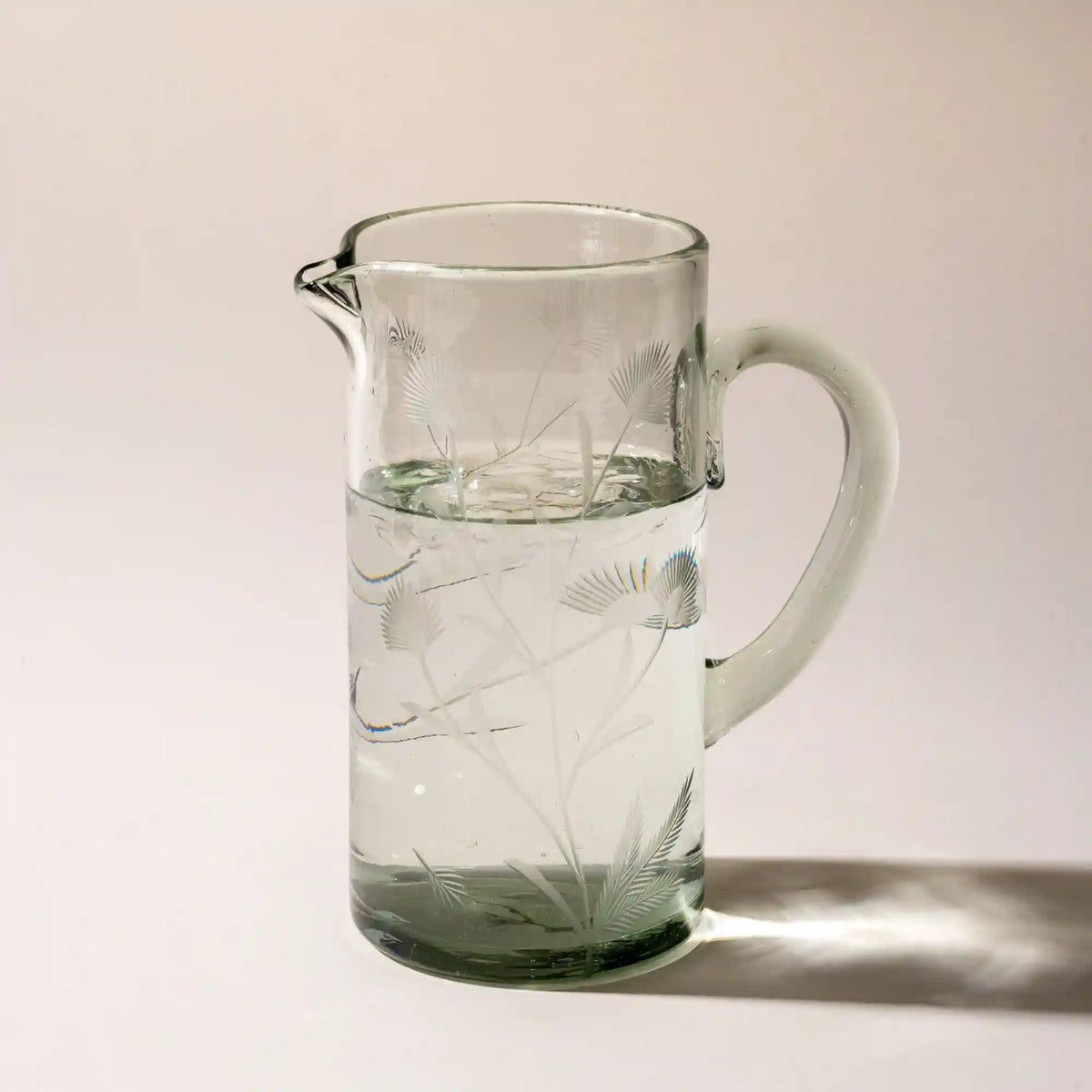 Etched Thistle Pitcher Main image