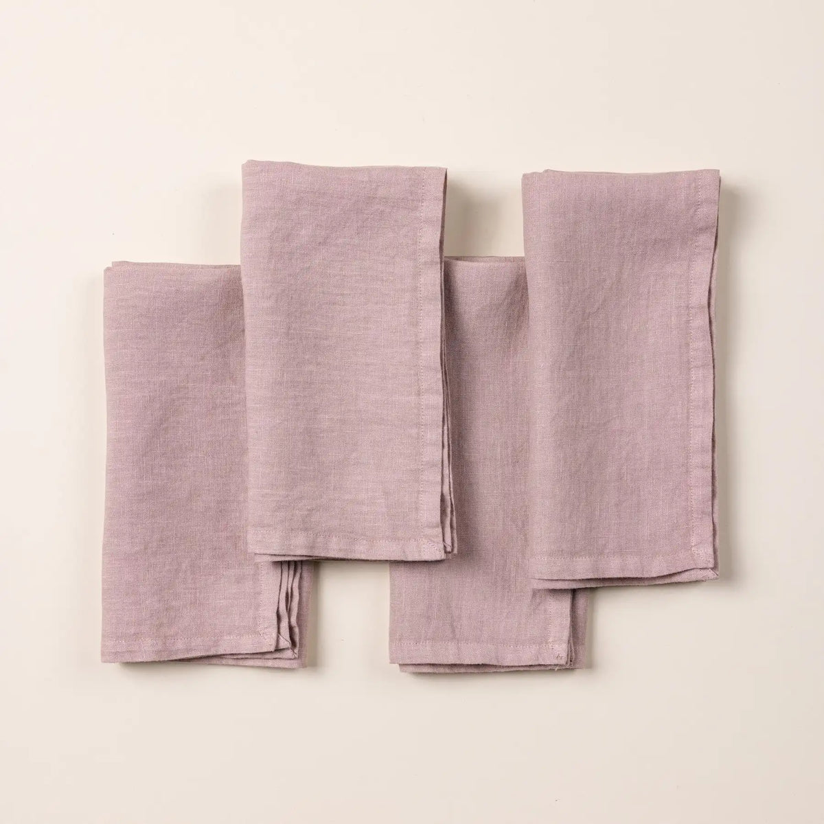 Solid Italian Linen Napkins, Set of 4 Main image